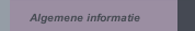 Algemene informatie